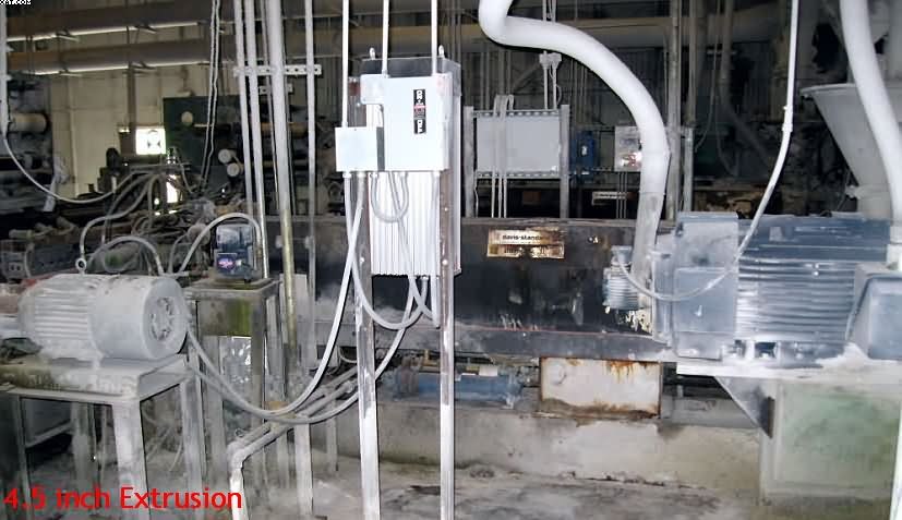 DAVIS STANDARD Tape Line, 250 hp motor, consisting of